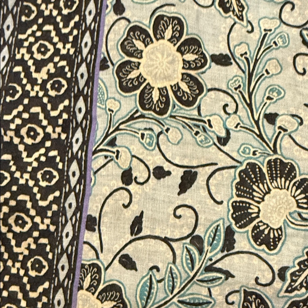 Johnny Was Multicolor Patchwork Top - image 2